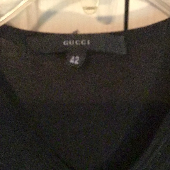 Gucci Black Fitted Short Sleeve T-Shirt - Picture 2 of 5